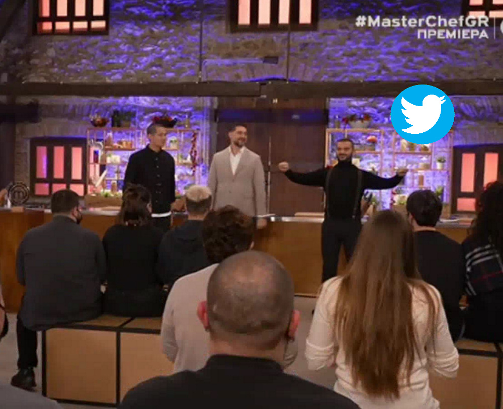 MasterChef: Έκατσε στον «θρόνο» του με τις ευχές του Twitter που βρήκε και πάλι νόημα στα βράδια του