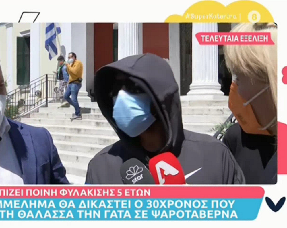 Γατάκι στην Αιδηψό: Για πλημμέλημα θα δικαστεί 30χρονος που το κλώτσησε στη θάλασσα – Τι δήλωσε στις κάμερες;