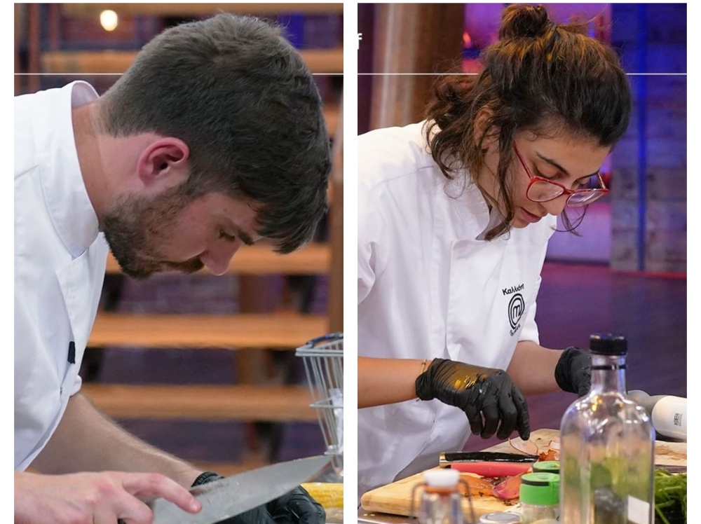 MasterChef: Στον τελικό Καλλιόπη – Πάνος  – «Αν ήξερα να κάνω κωλοτούμπες θα έκανα»