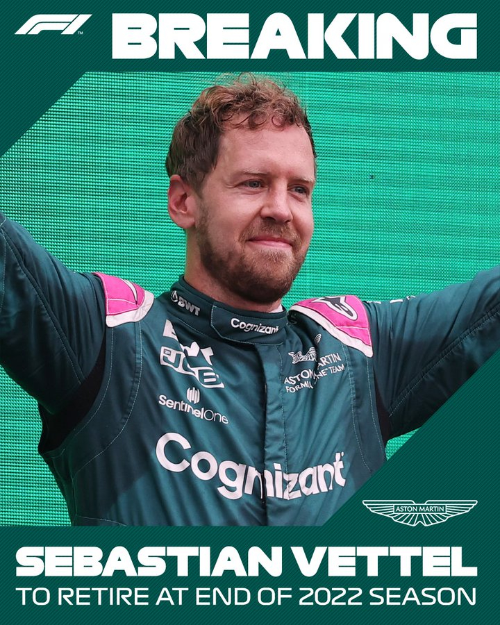 Ο Sebastian Vettel αποσύρεται από τη F1 και το ανακοίνωσε στο πρώτο του post στο Instagram