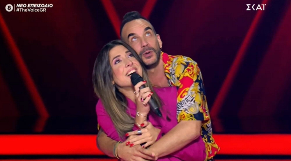 The Voice: «Μήλον της έριδος» η παίκτρια – Μία ατάκα και ένας χορός του Πάνου Μουζουράκη την κέρδισε!