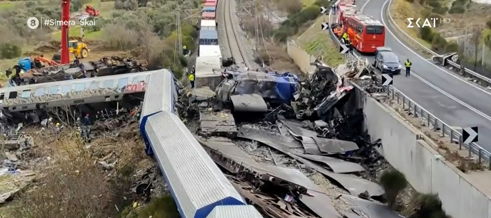 Τέμπη: Ποινική δίωξη σε στελέχη του ΟΣΕ για παράβαση καθήκοντος