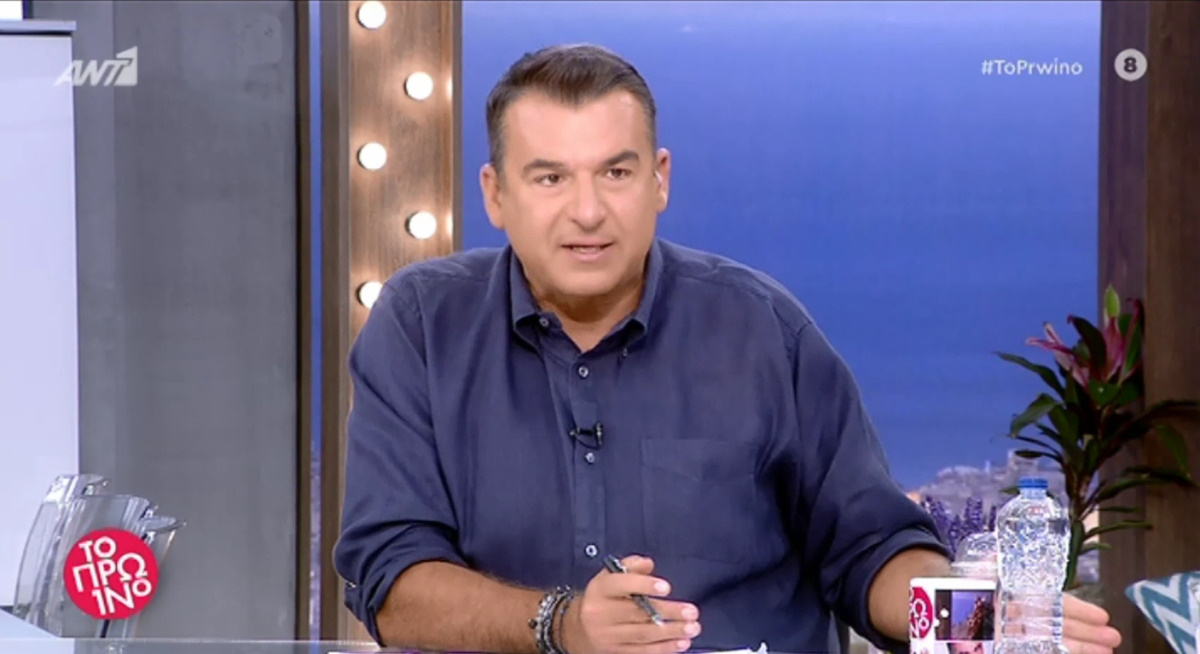 Γιώργος Λιάγκας: «Στήθηκε πάλι λαϊκό δικαστήριο. Ήμουν ο πρώτος που τα είπε. Τότε με λοιδόρησαν»