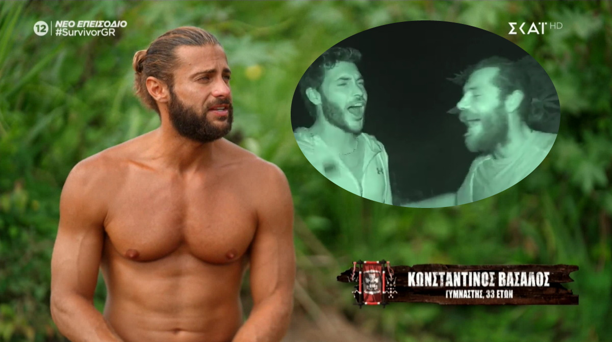 Survivor All Star: Ο «μοναχικός» Βασάλος και ο Καραγκούνιας α λα «Παπά, φιλάκια ρουφηχτά»