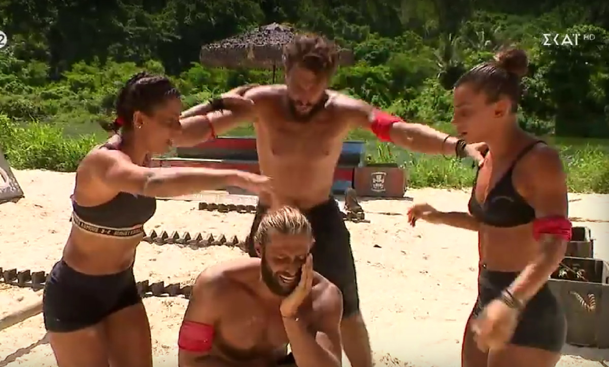 Survivor All Star: Η νίκη των κόκκινων και η αγκαλίτσα Βασάλου – Μαριαλένας