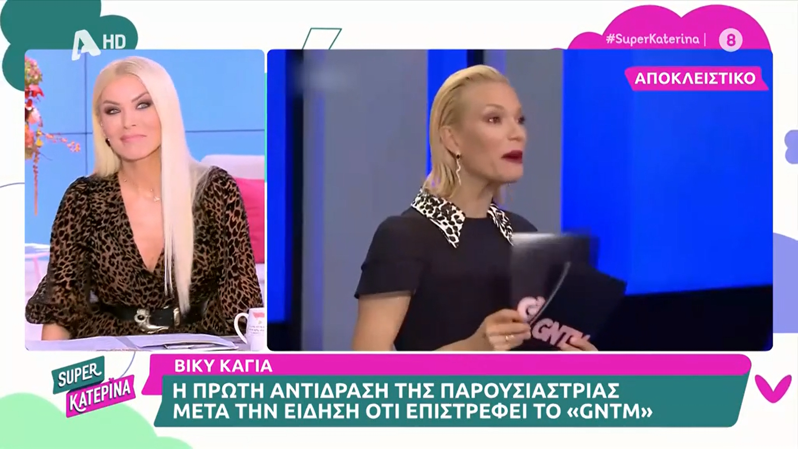 Κατερίνα Καινούργιου: Το γαργαλιστικό, τηλεοπτικό quiz της – Ποιο βραδινό project θα παρουσίαζε;