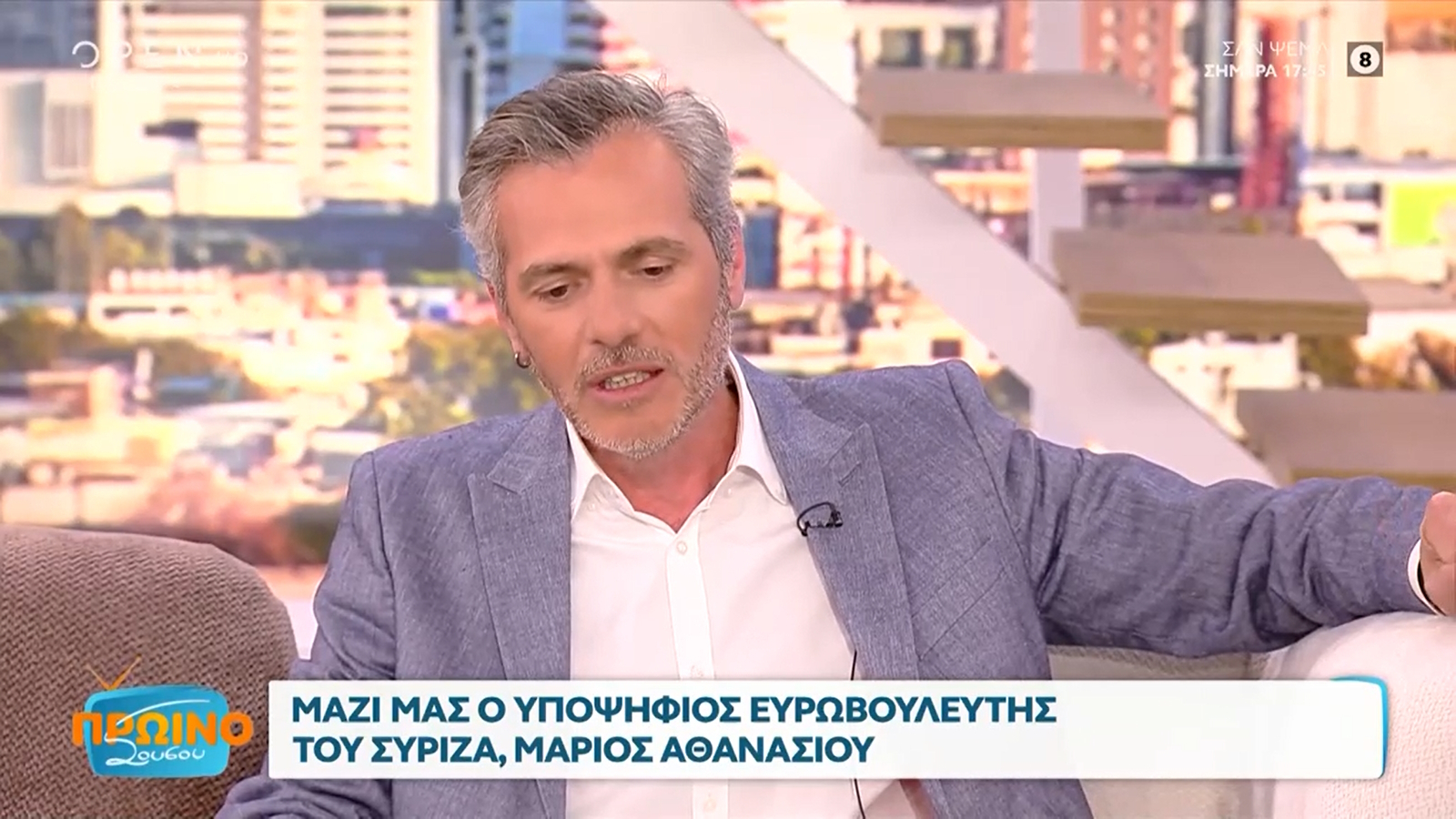 Μάριος Αθανασίου: «Πάντα χρησιμοποιούσαν τα κόμματα ανθρώπους από τα Μέσα. Συνήθως ενοχλούν περισσότερο»