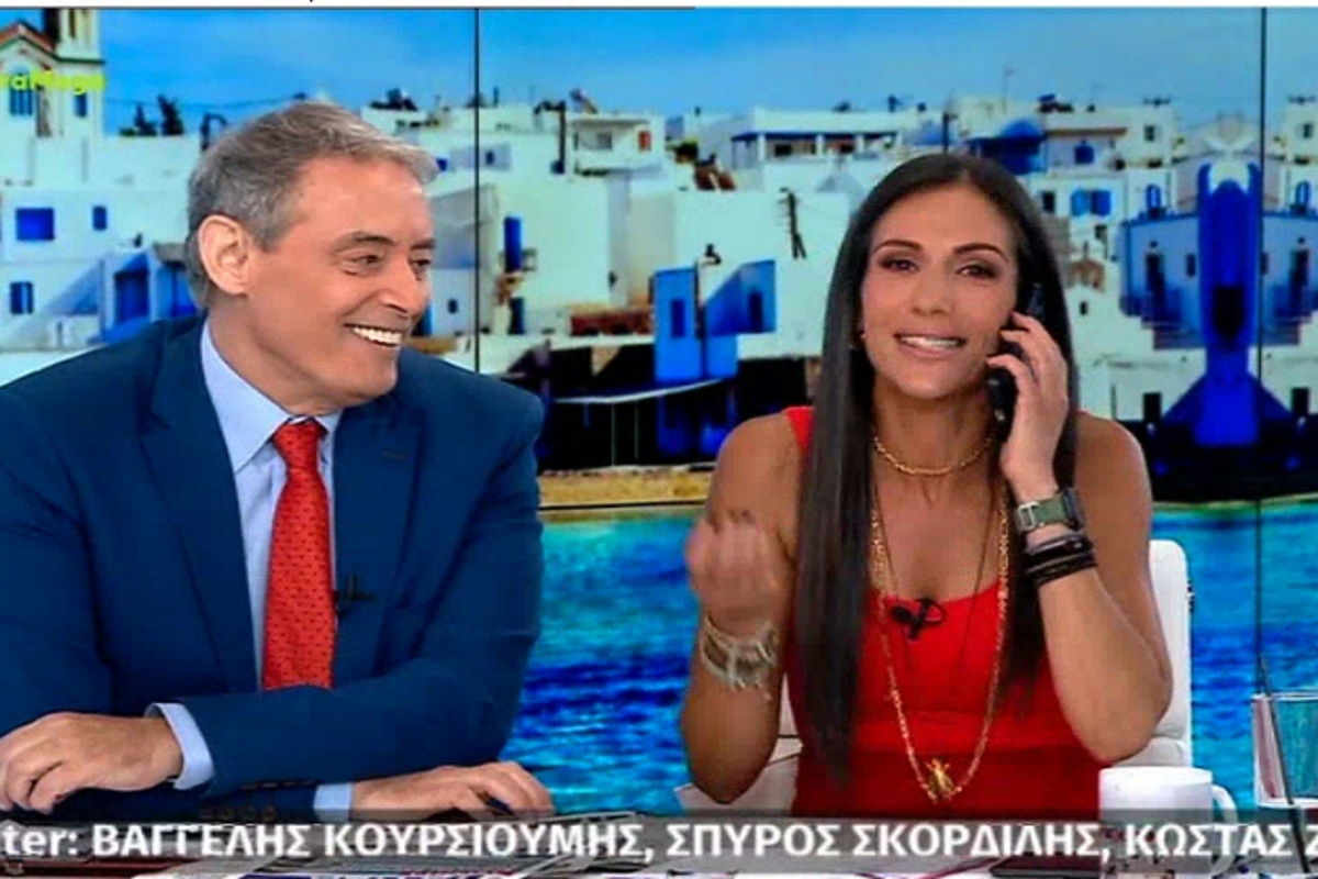 Ανθή Βούλγαρη: Το τηλεφώνημα που δέχτηκε on air από γνωστή παρουσιάστρια