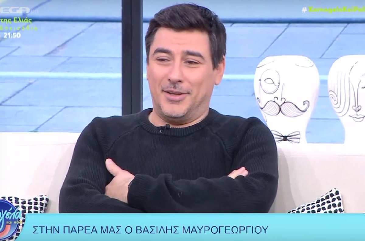 Βασίλης Μαυρογεωργίου: «Σνόμπαρα την τηλεόραση, μου είχε “κάτσει” στραβά»