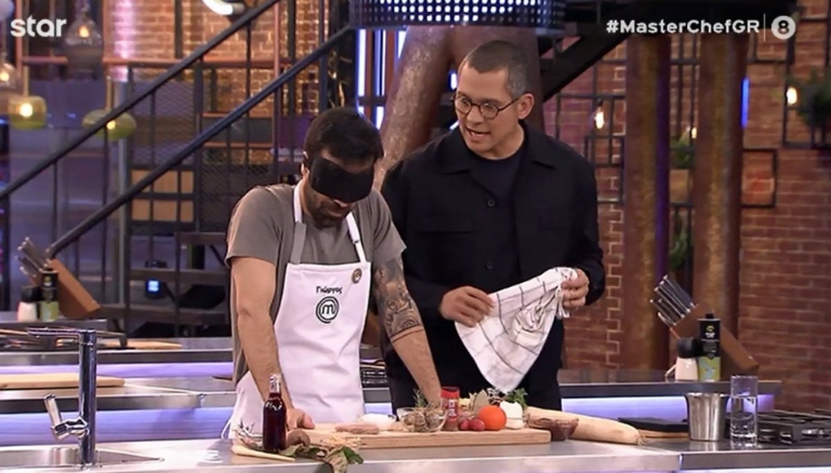 MasterChef: Γευσιγνωσία μετ’ εμποδίων για τον Γιώργο – «Βιτσιόζικο φέτος το παιχνίδι»