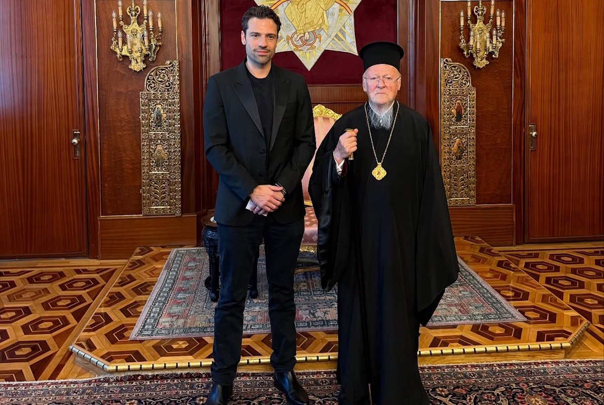 Κωνσταντίνος Αργυρός: Η συγκινητική συνάντηση με τον Πατριάρχη Βαρθολομαίο – «Μια εμπειρία που θα μείνει ανεξίτηλη στην καρδιά μου»
