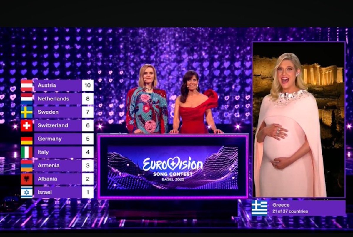 Eurovision 2025: Η υπέρλαμπρη Τζένη Θεωνά τρέλανε το Χ με την ολοστρόγγυλη κοιλίτσα της