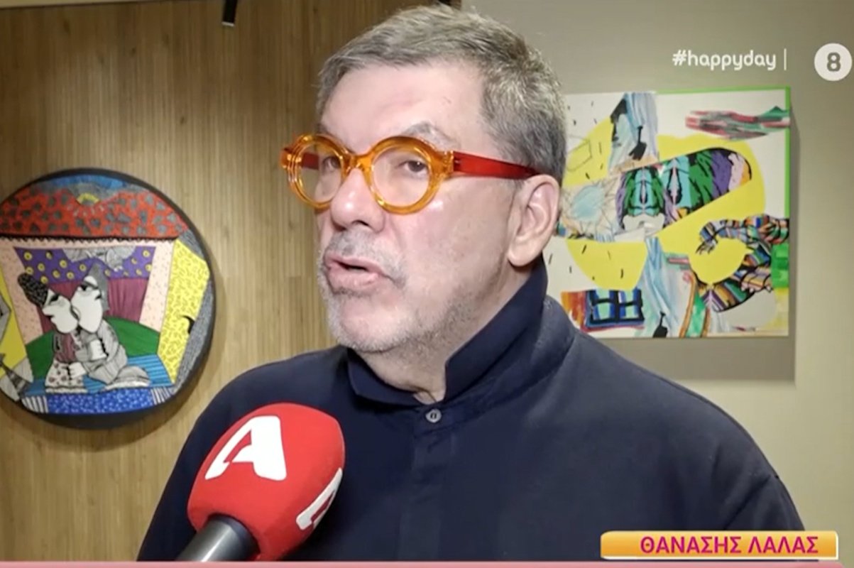 Θανάσης Λάλας για Χρύσα Ρώπα: «Δεν με αφορά, ο καθένας μπορεί να λέει ό,τι θέλει»