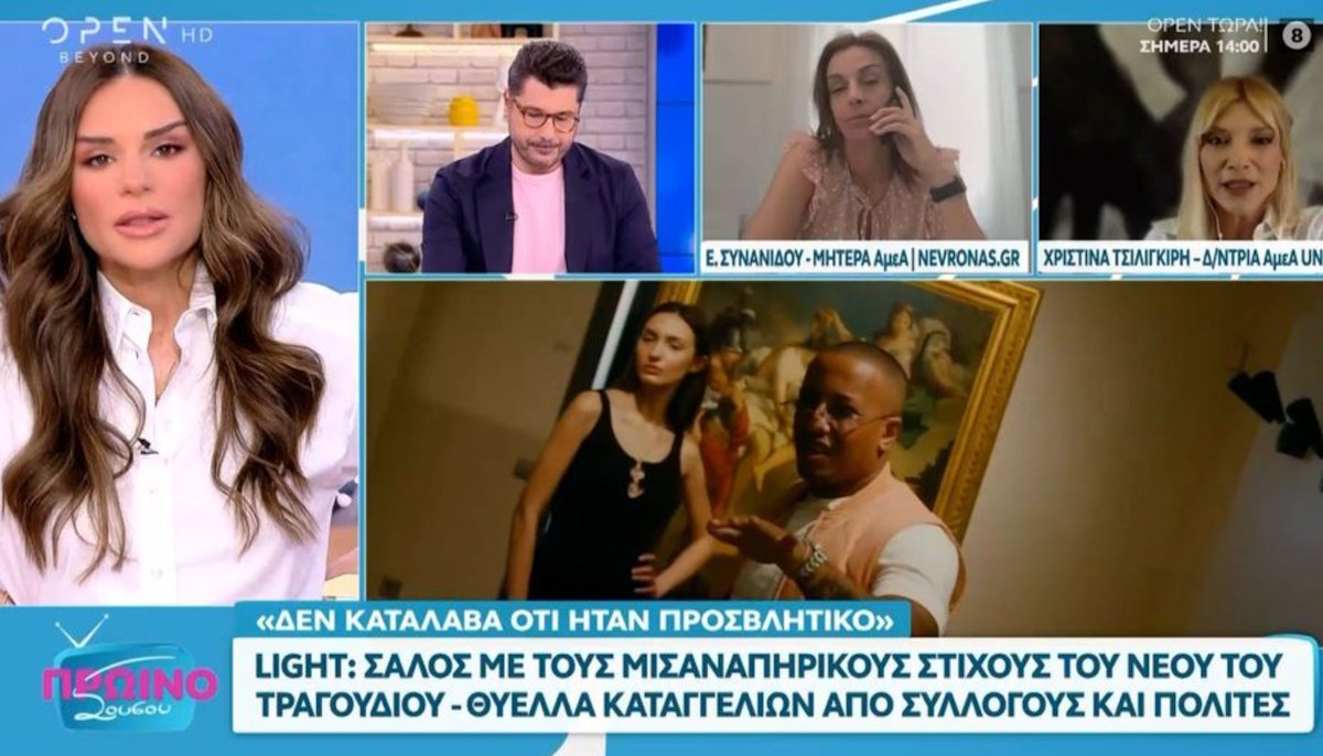 Ελένη Τσολάκη για Light: «Θα έπρεπε να ντρεπόμαστε εμείς»