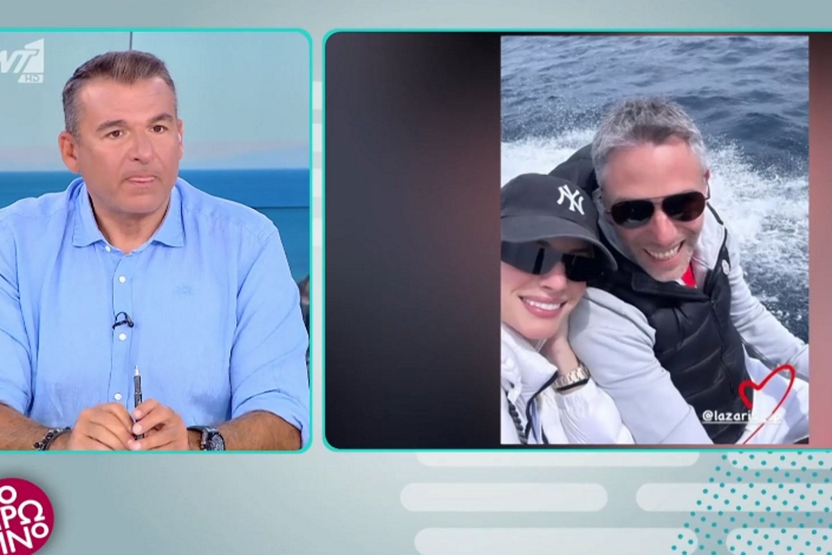 Γιώργος Λιάγκας: Έδωσε λεπτομέρειες για τον γάμο Αραβανή-Λάζαρη – «Φόραγε ένα δαντελωτό νυφικό με μια ούρα δέκα μέτρα…»
