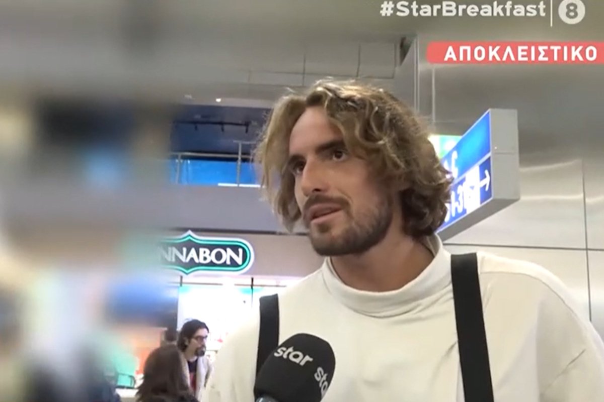 Στέφανος Τσιτσιπάς: «Δεν είναι στα πλάνα μου ο γάμος αυτή τη στιγμή, το τένις είναι αυτό που με κρατάει απασχολημένο»