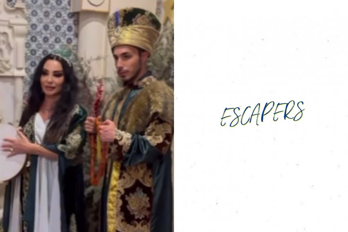 Πόπη Μαλλιωτάκη – Βασίλης Λαζαρίδης: Ξεκίνησαν τα γυρίσματα των Escapers – Πλουμιστές φορεσιές και ανατολίτικος αέρας στα πρώτα πλάνα
