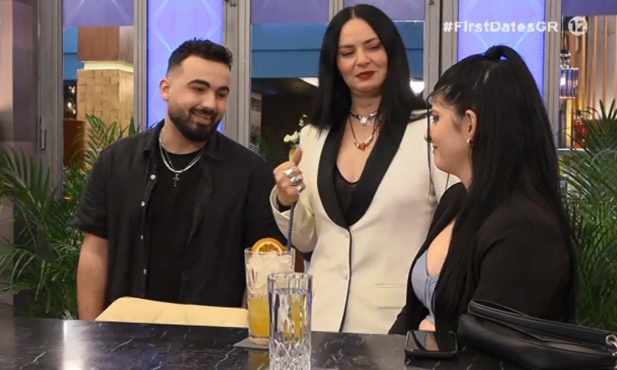 First Dates: Πάρτι στο Χ με τον Παναθηναϊκάκια  από το Κερατσίνι που είδε το μπούστο και… αλληθώρισε – «Καλέ, την κοίταξε στο στήθος!»