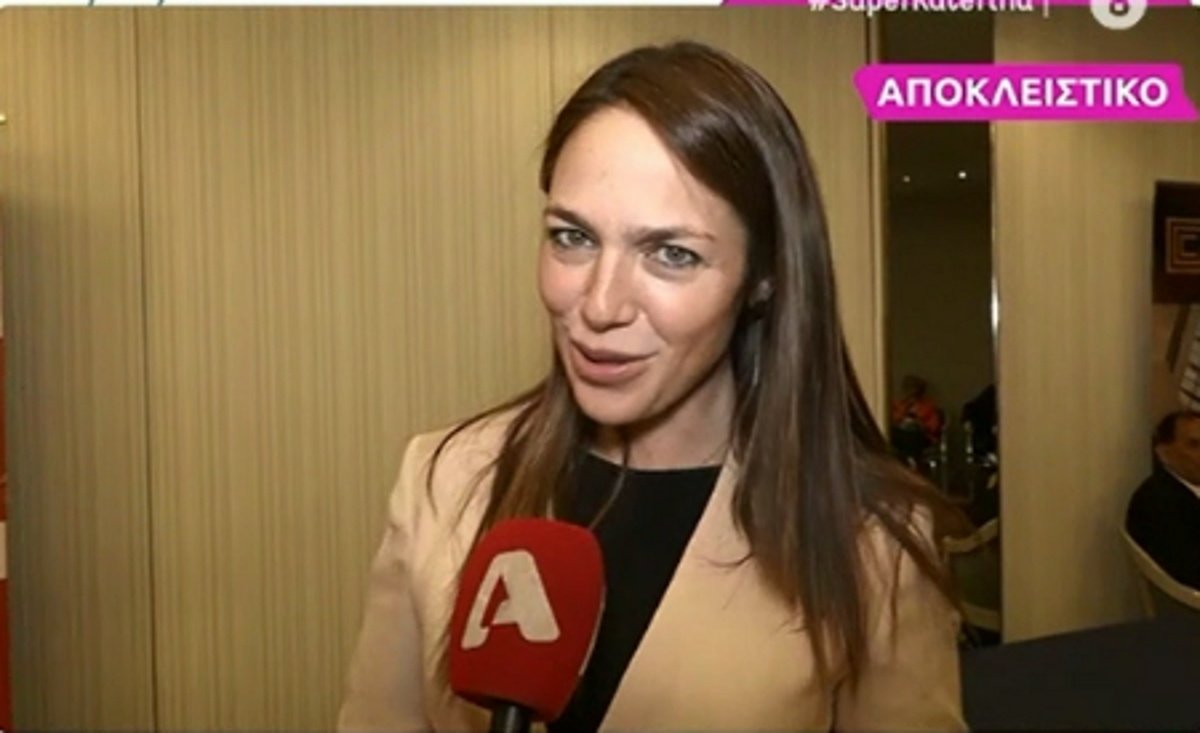 Δόμνα Μιχαηλίδου: «Δεν έχουμε βρει όνομα για τον γιο μου ακόμα, είναι κάτι που το συζητάμε»