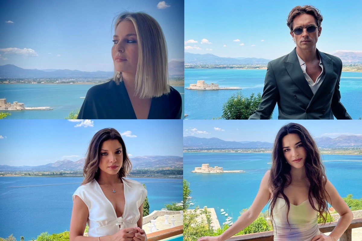 Να μ’ αγαπάς: Το cast μόλις «έσκασε»! Backstage στιγμιότυπα με φόντο το…Ναύπλιο