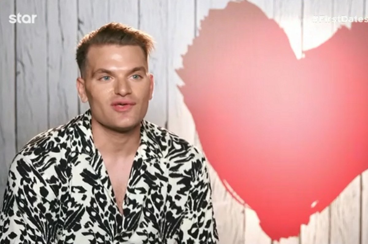 First Dates – X: «Τάσο μου, φαίνεται γλοιώδης κάγκουρας»