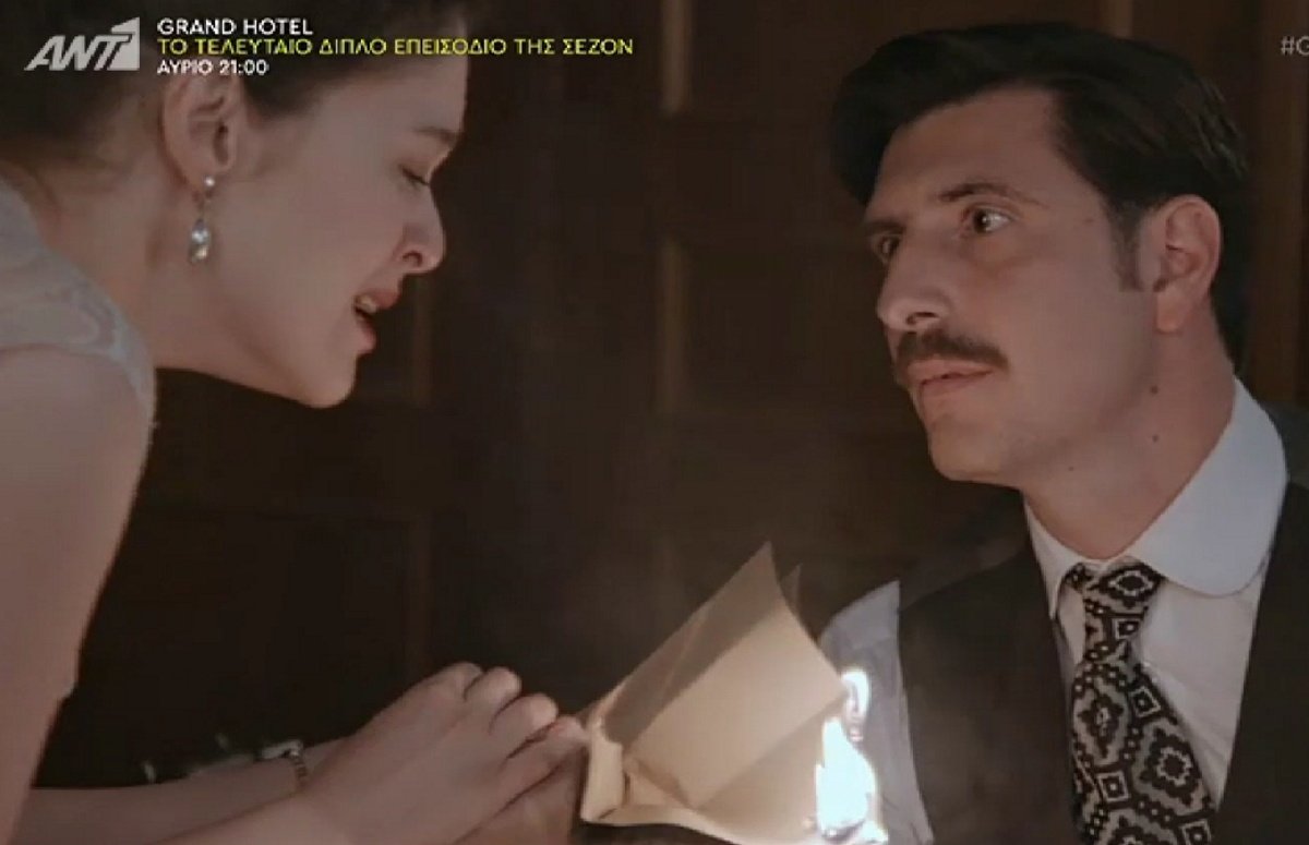 Grand Hotel – X: «Φου Αλίκη μου, φου! Δεν μπορούσες να κλωτσήσεις το κερί πάνω στον Ρήγα;»