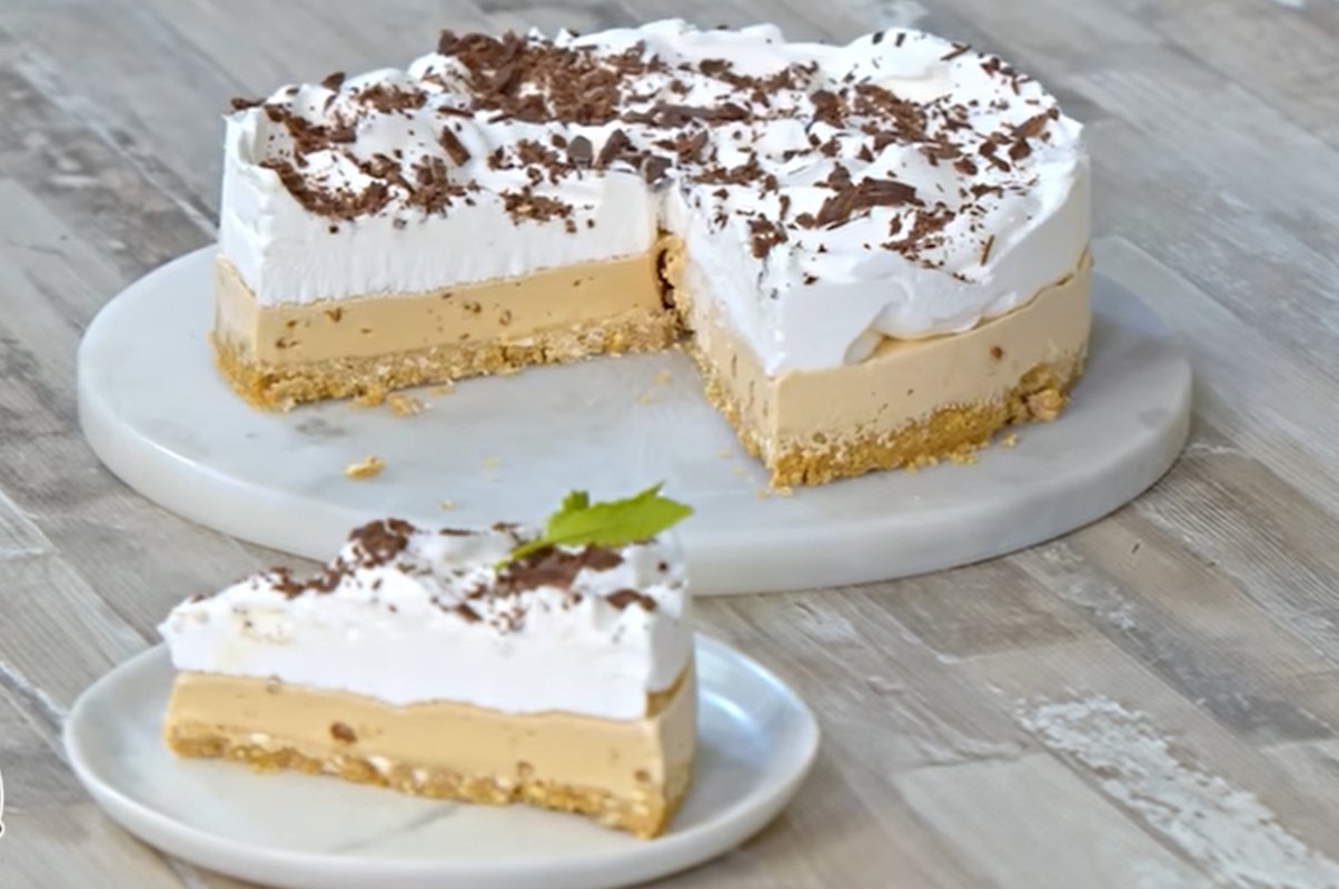 Εύκολη τούρτα παγωτό banoffee – Η πιο δροσερή απόλαυση του καλοκαιριού