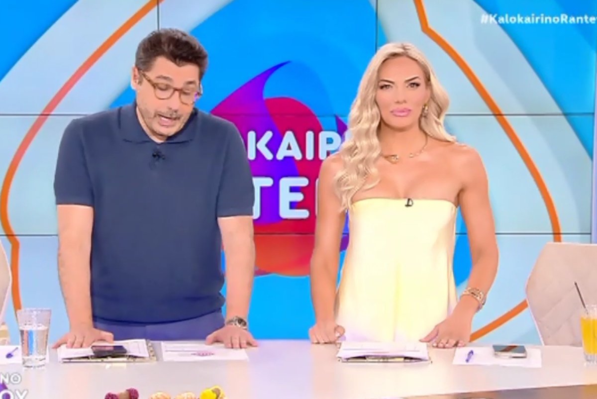 Καλοκαιρινό ραντεβού: Βγήκαν με καθυστέρηση – Όσα είπαν Κωνσταντάρας και Μαλέσκου