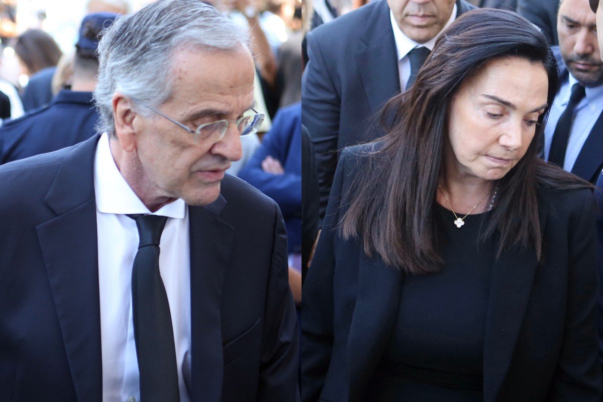 Κηδεία Λένας Σαμαρά: Συντετριμμένοι οι γονείς της – Σπαρακτικές στιγμές στον αποχαιρετισμό