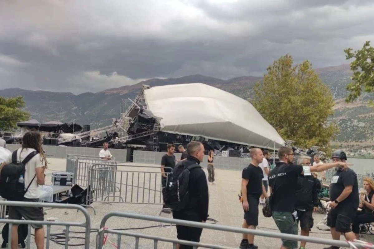 Η αποψινή συναυλία στα Ιωάννινα με Άννα Βίσση, Αντώνη Ρέμο και Μέλισσες ακυρώθηκε – Κατέρρευσε τμήμα της σκηνής