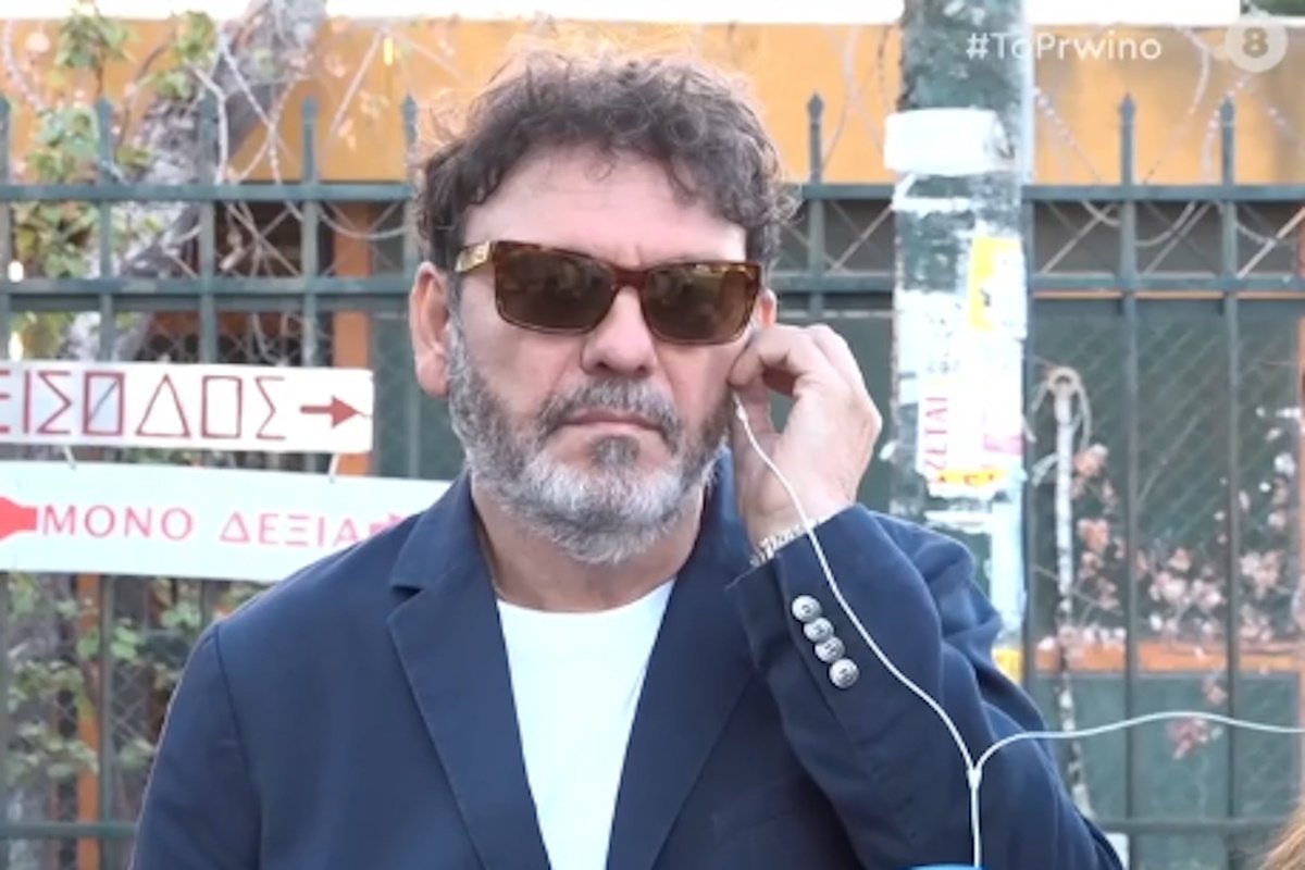 Στάθης Αγγελόπουλος από τα δικαστήρια: «Δεν θέλω να έχω σχέσεις με την πρώην γυναίκα μου»