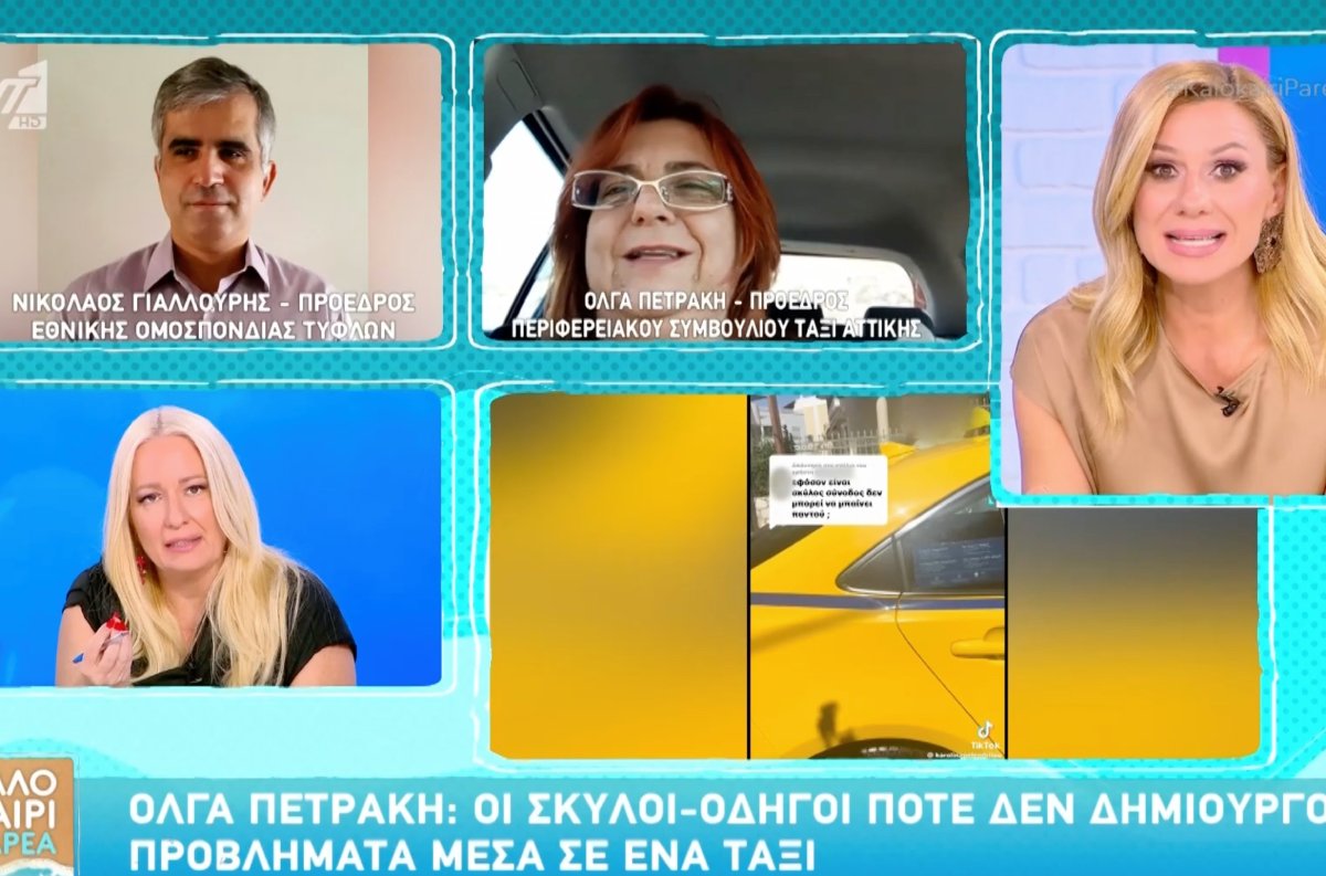 Αφροδίτη Γραμμέλη: «Αγανάκτησε» με την πρόεδρο ταξί – «Δεν περιμένουμε το κράτος να μας κάνει μάθημα!»