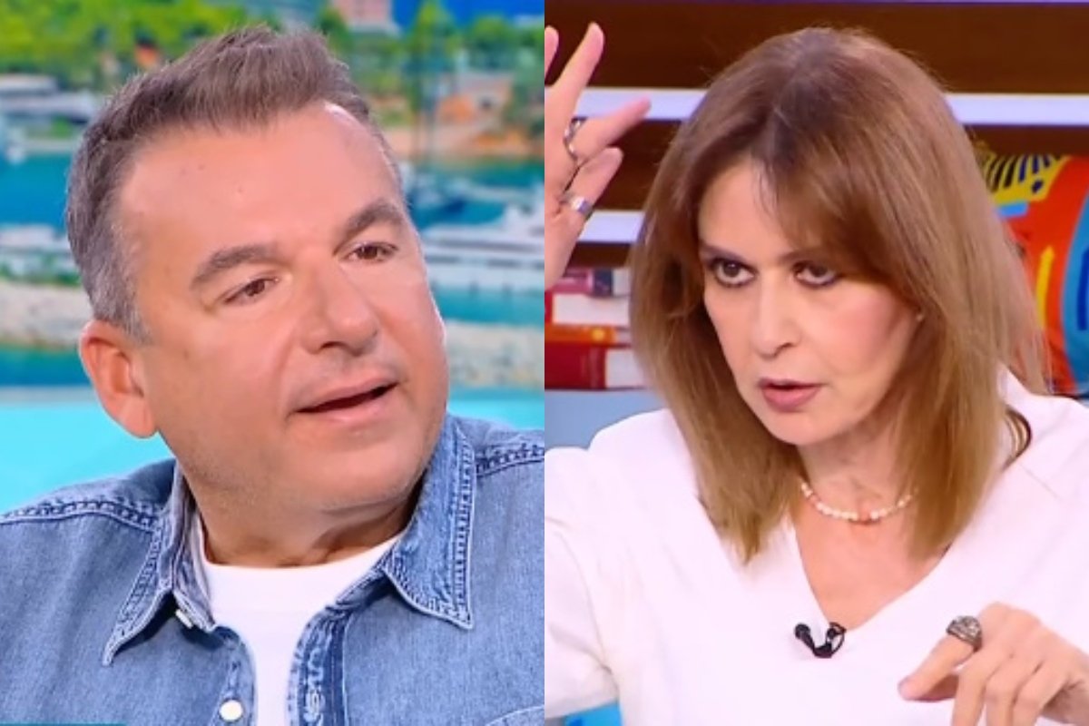 «Πάγωσε» τον Γιώργο Λιάγκα η Κάτια Δανδουλάκη: «Δεν τα έχω χάσει!»