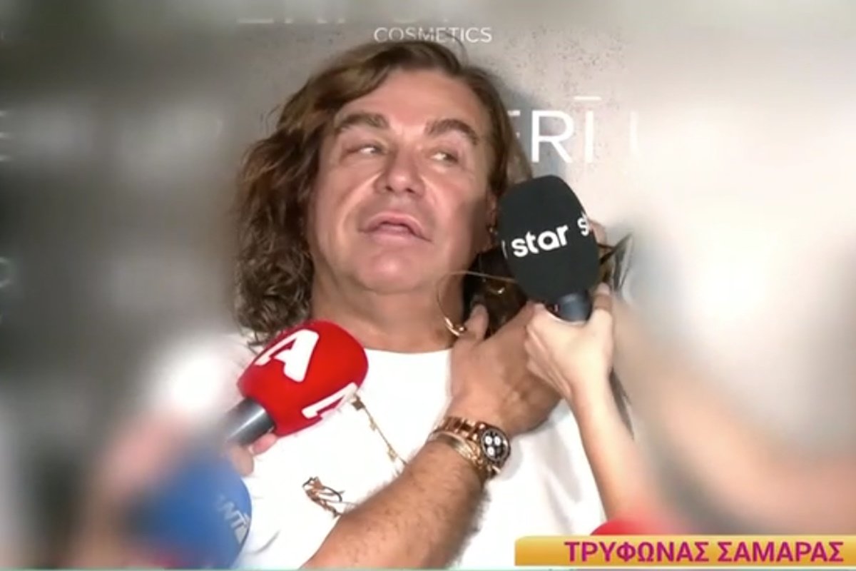 Τρύφωνας Σαμαράς: «Είχα παραμορφωθεί με τα χείλη μου – Προσέχω τι κάνω στο πρόσωπο»