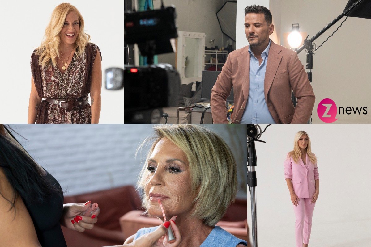 Το ‘χουμε!: Αποκλειστικές backstage εικόνες από τη φωτογράφηση και το γύρισμα του trailer της νέας εκπομπής του Κώστα Τσουρού!