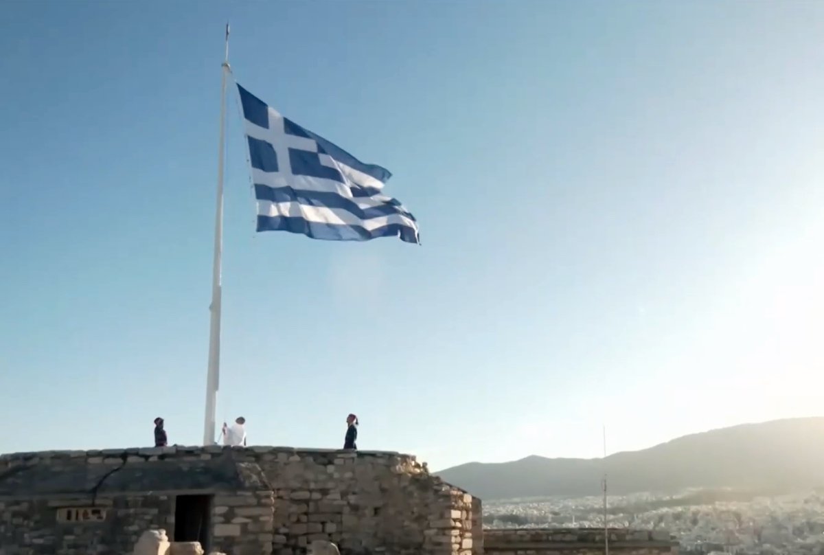 28η Οκτωβρίου: Η έπαρση της σημαίας στον Ιερό Βράχο της Ακρόπολης