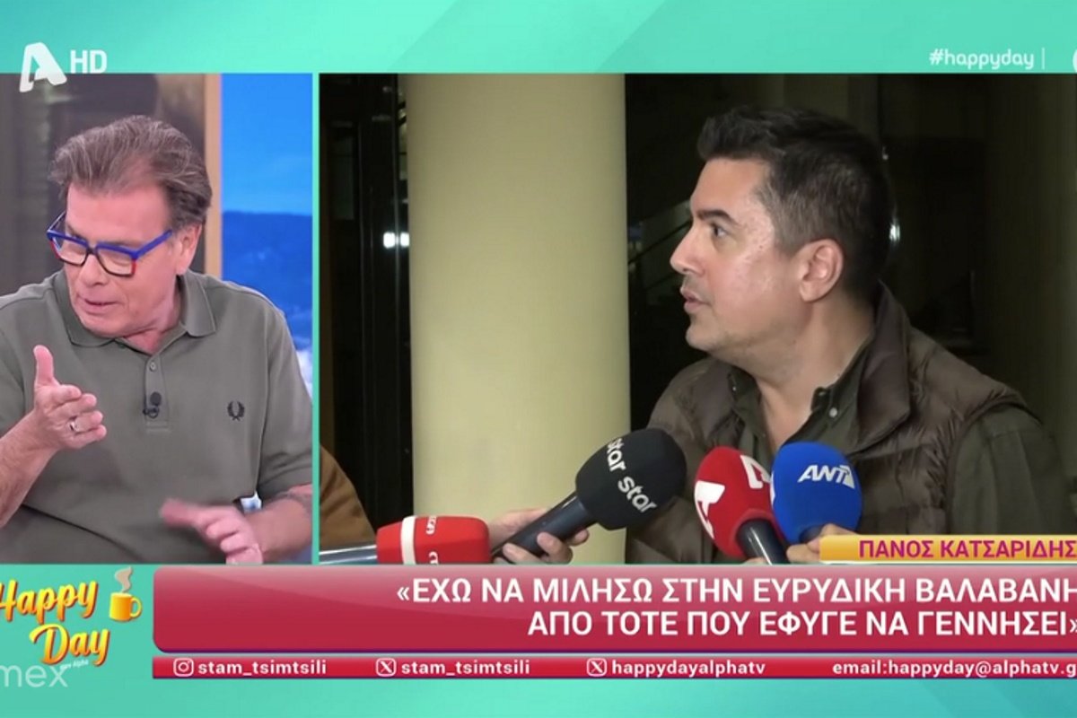 Δήμητρης Παπανώτας για Πάνο Κατσαρίδη: «Ξέρετε γιατί έχει συνεχώς νεύρας; Κάνει πολύ παρέα με τον Λιάγκα!»