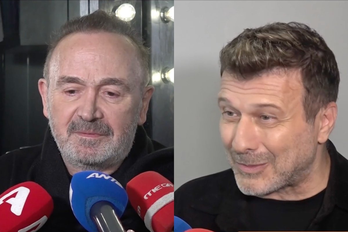 Σταμάτης Γονίδης για τη συνεργασία με Πλούταρχο: «Δένει η χημεία μας από τις πρόβες που κάναμε»