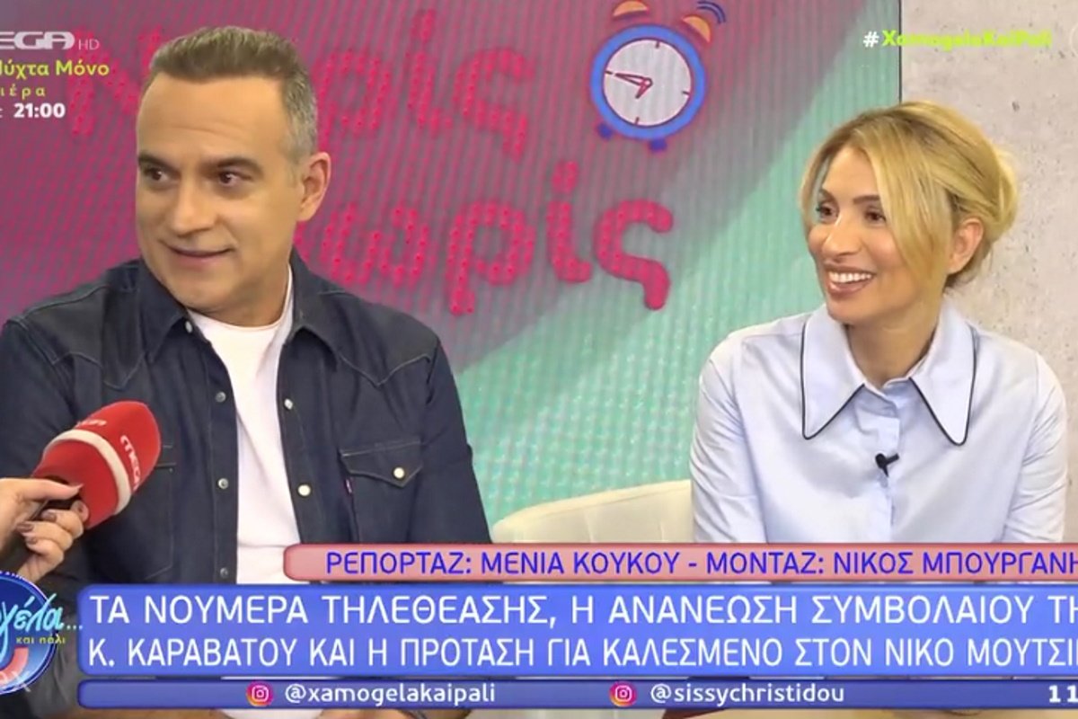 Κρατερός Κατσούλης – Μαρία Ηλιάκη: «Υπάρχει εκτίμηση με την Καραβάτου» – «Δεν μιλάω για τον Μουτσινά γιατί θα βγει πάλι τίτλος»