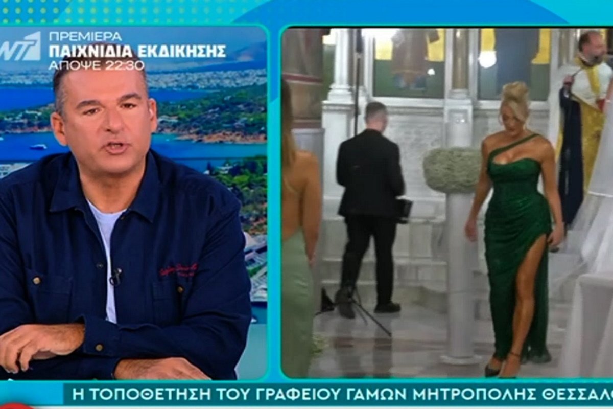 Ιωάννα Τούνη: Άναψαν τα αίματα στο Πρωινό για το φόρεμά της στην εκκλησία – «Είναι ξεβρακέ!»