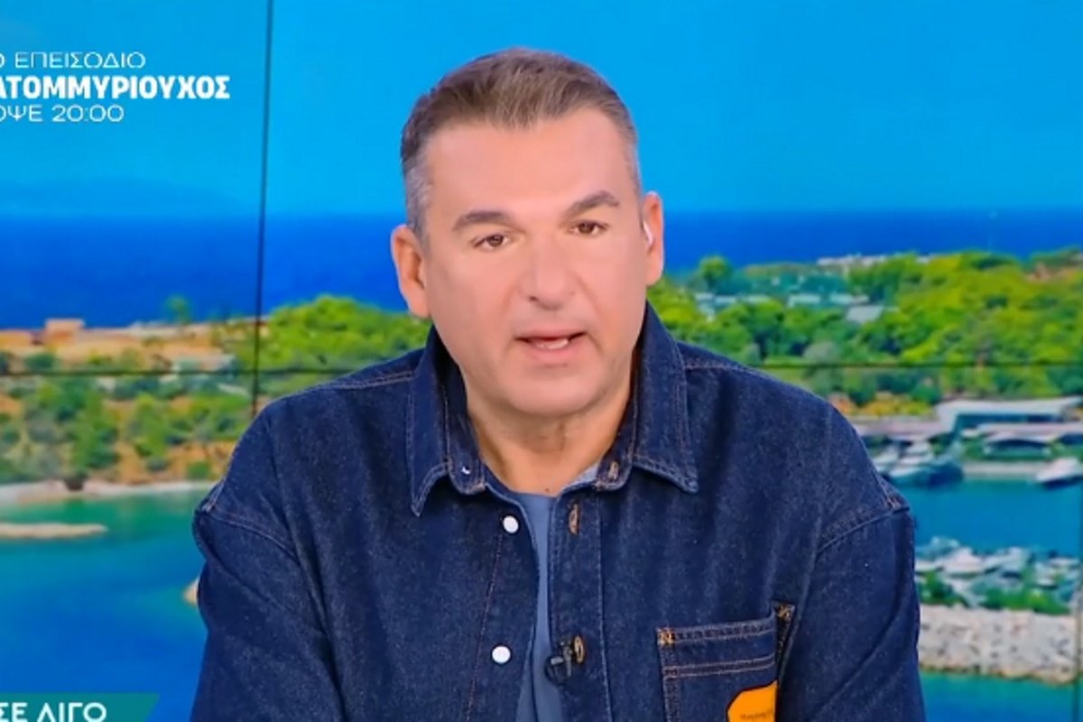 Γιώργος Λιάγκας: «Έχω άλλες προτεραιότητες από το να απαντήσω στη βλακεία – Αν ο άλλος εξακολουθεί να είναι βλάκας, δεν μπορώ να το αλλάξω»