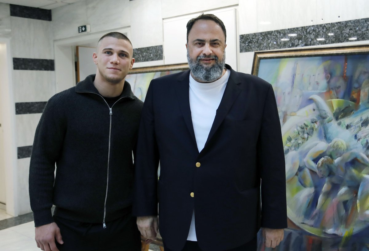 Βαγγέλης Μαρινάκης: Στηρίζει τον Παγκόσμιο Πρωταθλητή Γιώργο Κουγιουμτσίδη για τους Ολυμπιακούς του Λος Άντζελες