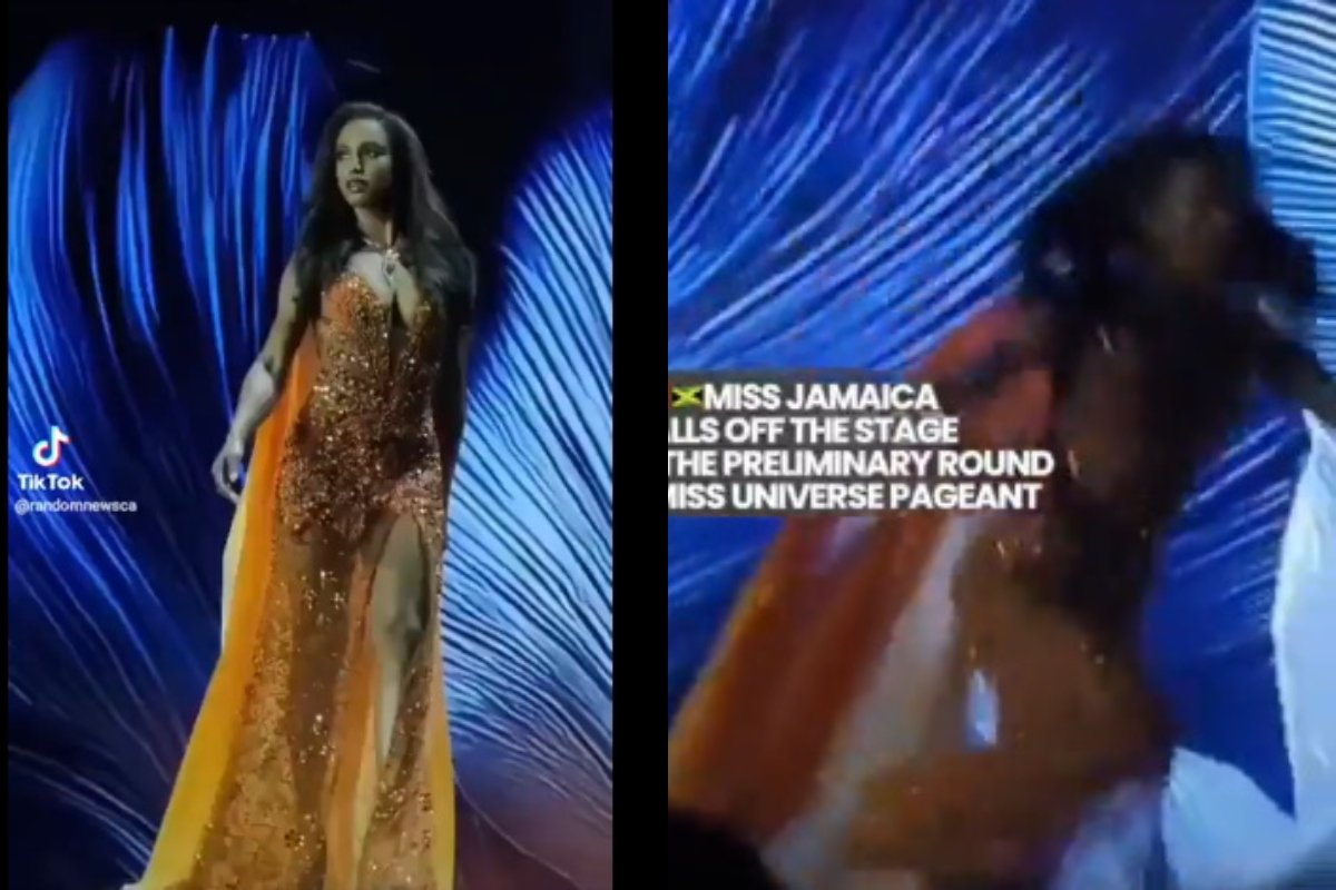 Miss Universe 2025: Σοκαριστική πτώση της Miss Jamaica από τη σκηνή – Απομακρύνθηκε με φορείο (Βίντεο)