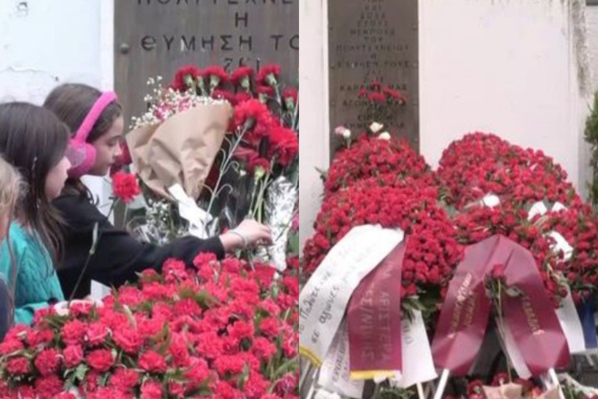 Πολυτεχνείο: Σε κλίμα συγκίνησης οι εκδηλώσεις – Το απόγευμα η πορεία