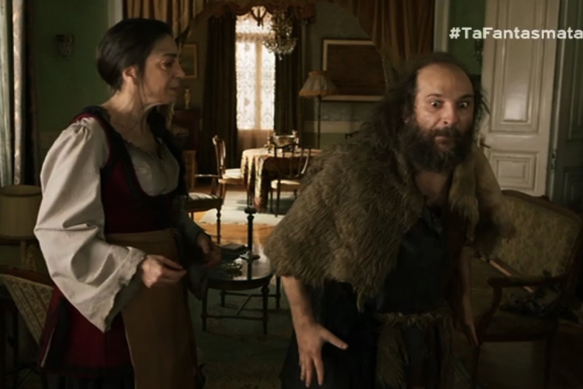 Τα Φαντάσματα: «Έλιωσε» στα γέλια το X με Μπήλιω-Βαγγέλη – «Τι έκαμες; Θα πλερώσεις!»