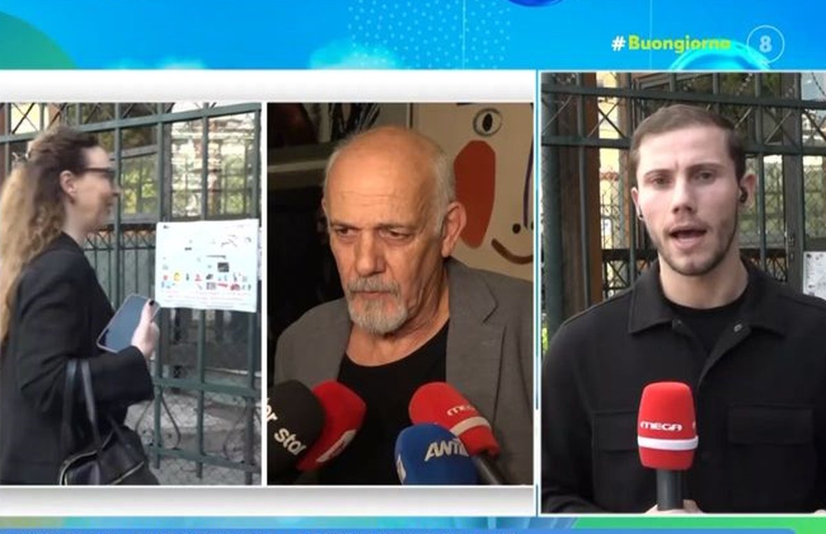 Γιώργος Κιμούλης: Από την πίσω πόρτα στο δικαστήριο – Παρούσες η Δώρα Χρυσικού κι η Ζέτα Δούκα