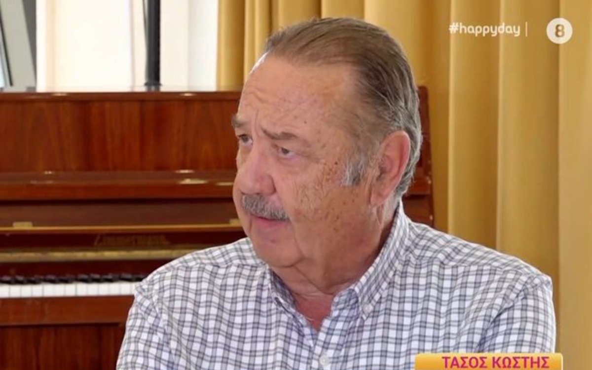 Συγκινεί ο Τάσος Κωστής: «Προσπαθώ να διαχειριστώ την απώλειά της. Ο πόνος δεν φεύγει»