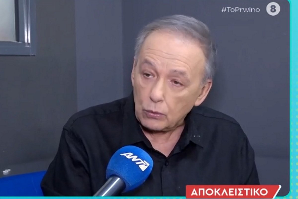 Ανδρέας Μικρούτσικος: «Το να πετάξεις μια τούρτα στην τηλεόραση μπορεί να συμβεί κάτω από όρους»