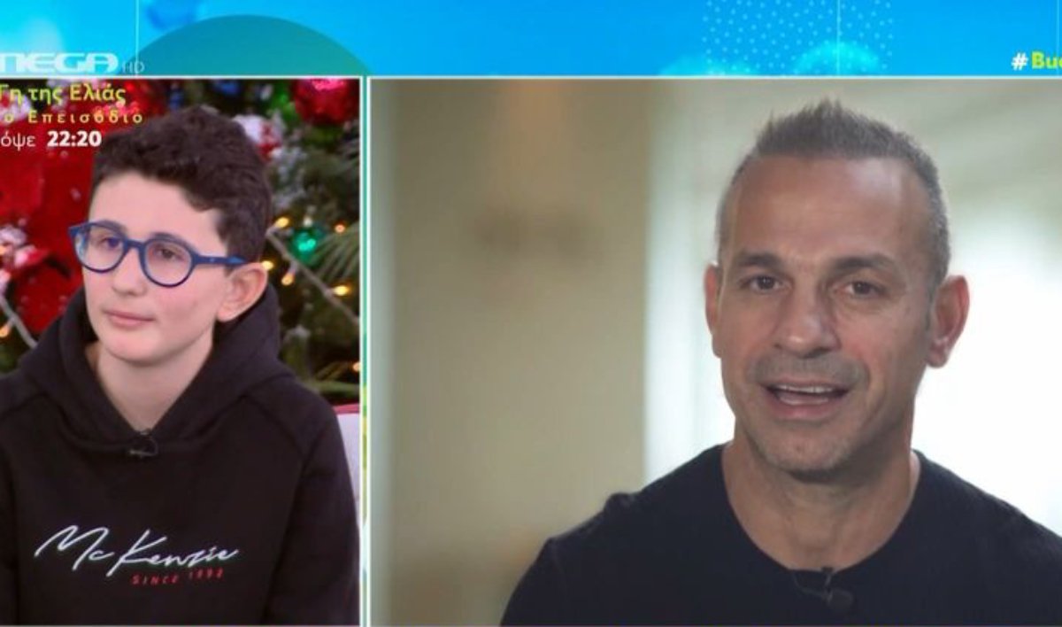 Ντέμης Νικολαΐδης: Η εμφάνισή του στο Buongiorno και το συγκινητικό μήνυμα στον μικρό Μιχαήλ