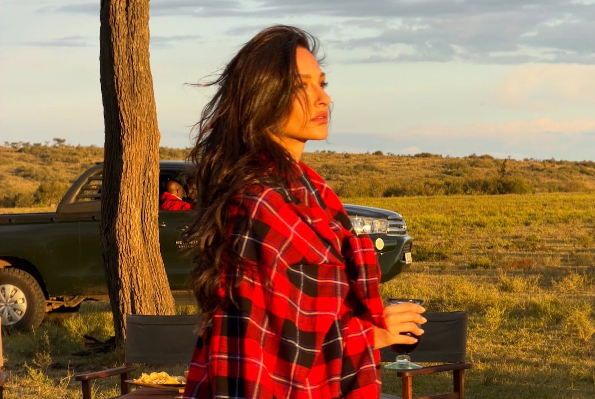 Ναυσικά Παναγιωτακοπούλου: Πήγε στην Κένυε και χόρεψε ξέφρενα με τους Μασάι!